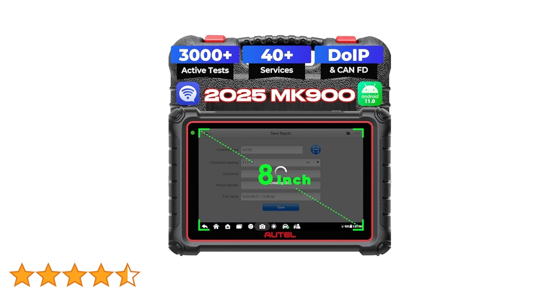 AUTEL MaxiCOM MK808 診断機 Amazon.co.jp: Autel MK808 OBD2診断機 全システム診断 28